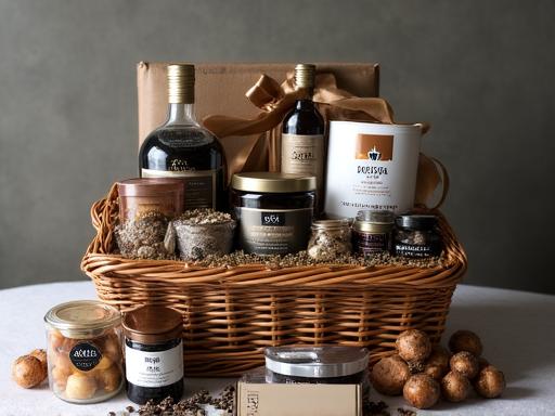 Corporate upscale gift basket client appreciation San Diego