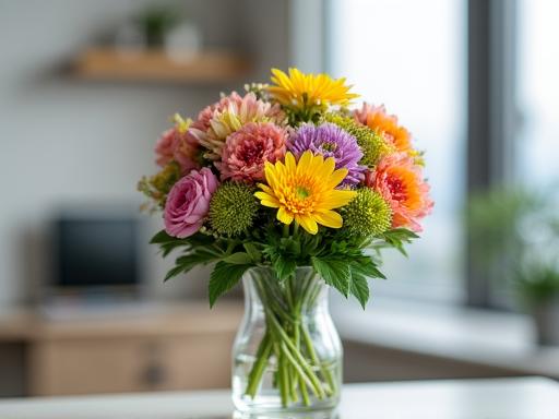 Compact apartment-friendly floral arrangement delivery San Diego