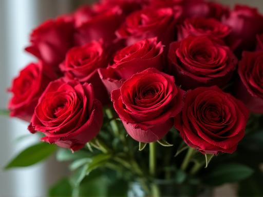 Romantic red rose bouquet for anniversary delivery San Diego